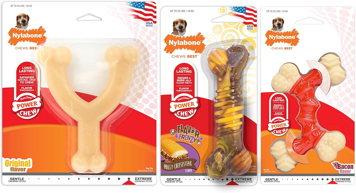 Power Chew Dog Chew Toys Bundle Medium - up to 30 Lbs.